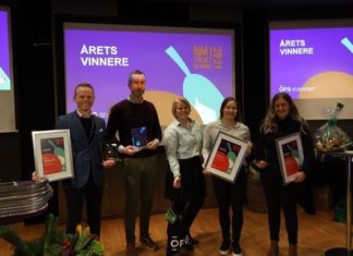 Årets vinnere av NM i frukt og grønt dagligvare 2021