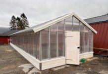 Fra gamle vinduer til nytt veksthus